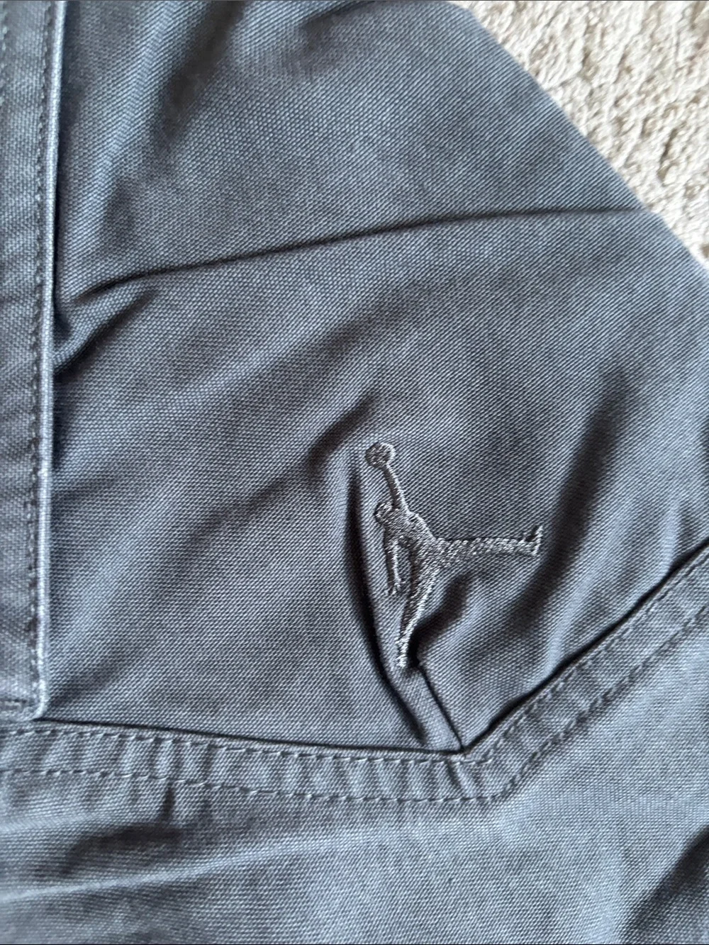 Jordan Men’s Gray Cargo Pants with Utility Pockets